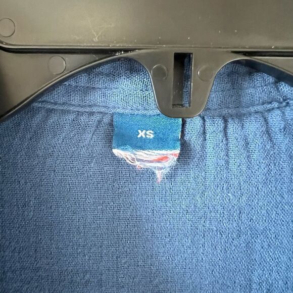 Crinkle Gauze Button Down Shirt - Picture 8 of 11